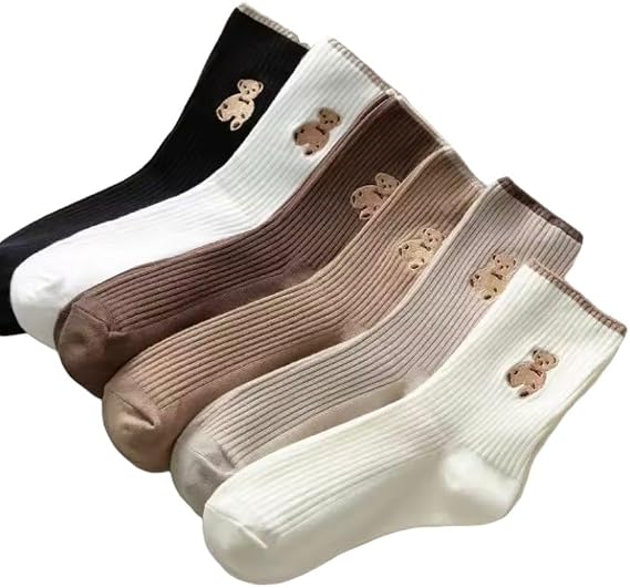 6'lı Ekonomik Paket Kadın Kolej Tenis Çorap Set Tek Beden