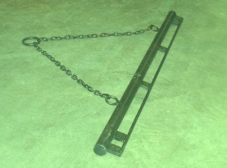 6' Chain Harrow Drawbar with Pull Chain & Tow Ring