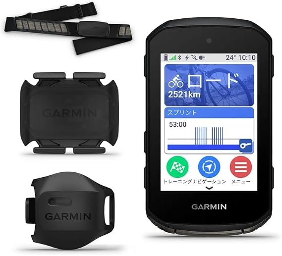 Garmin Edge Cycle Computer, Main Unit Only, GPS-Equipped Bicycle Navigation with Stamina Measurement