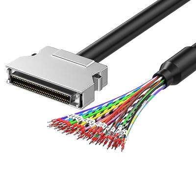 SCSI Single Female Connector Cable 28AWG for Tape Recorder Scanners Disk Arrays CN14P CN20P CN26P CN36P CN50P CN68P