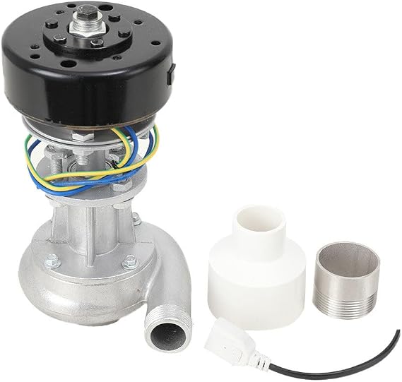 1000W Electric Water Turbine Generator, Aluminum Alloy Micro Hydroelectric Generator Hydro Power Station Hydropower Turbine 10L/s High Water Flow Rate