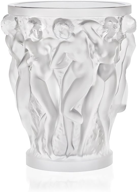 Iconic Vase with Bacchantes by Lalique