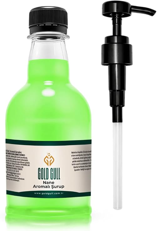 Gold Gull Nane Aromalı Kahve ve Meyve Şurubu 300 ml.