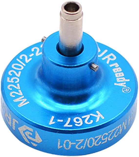 JRready K267-1 Positioner for Pin Terminal Contacts Crimper AS22520/2-01 NEW-AS2 ACT-AS2 YJQ-W1A Suitable terminal model:M39029/11-22-22,M39029/12-22-22