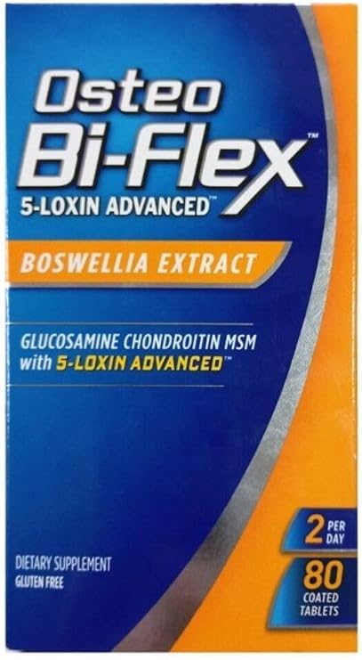 Osteo Bi-Flex 5-Loxin Advanced, 80 Tablets
