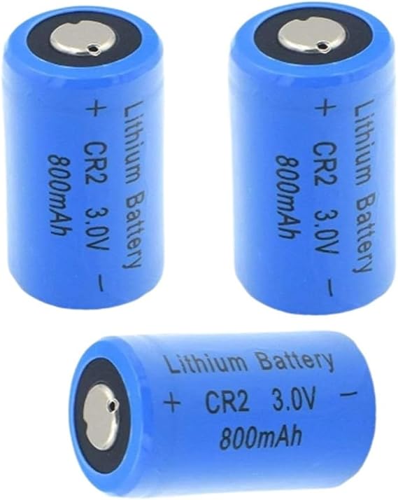3V 800mAh Lithium Battery CR2 Coin Cell, High-Power Battery CR15H270 CR15266 for Cameras, Rangefinders, Torches, and Other Devices(3PCS)