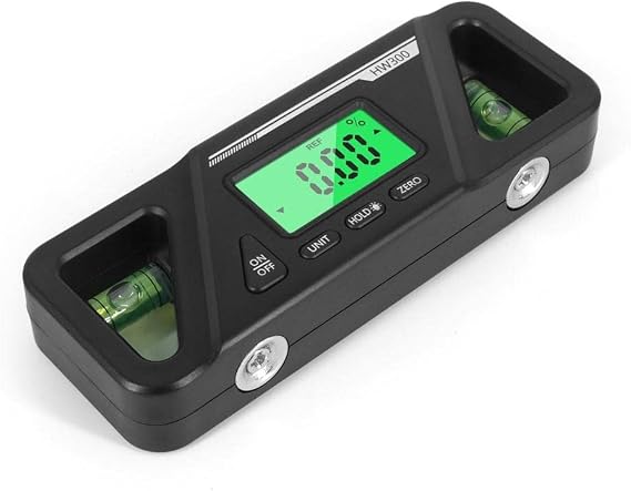 Digital Level Magnetic, 2 in 1 Digital Angle Finder, Digital Protractor Inclinometer, LED Display Angle Ruler, Electronic Level