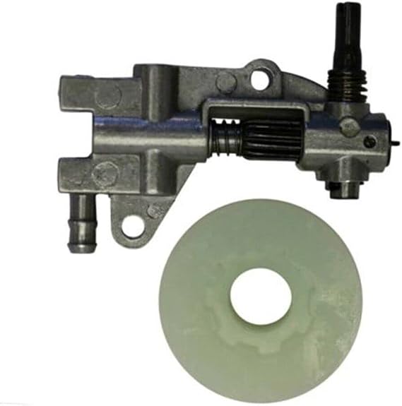 Compatible with Baumr-Ag SX62 62cc Worm Drive Gear 2pcs/set Chainsaw Drive Gear