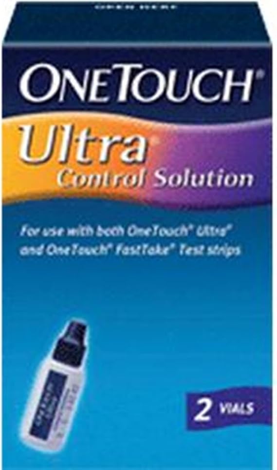 OneTouch Ultra FastTake Control Solution 2 Vials, Pack of 3