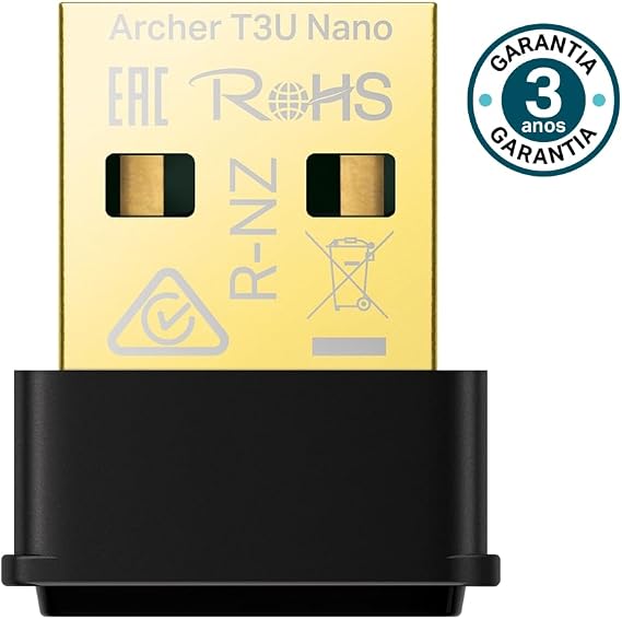 TP-Link Archer T3U, AC1300 Mbps, Çift Bant, USB 2.0, Nano Wi-Fi 5 USB Adaptör