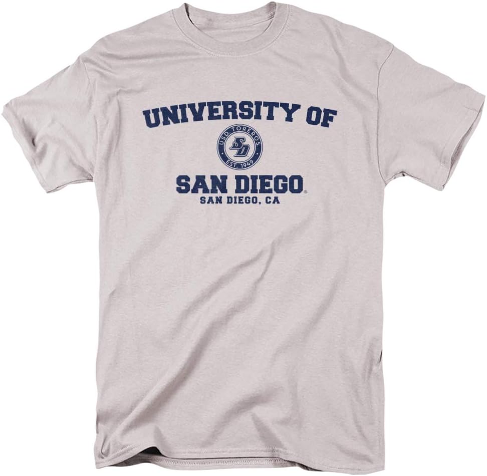 University of San Diego Official Circle Logo Unisex Adult T Shirt