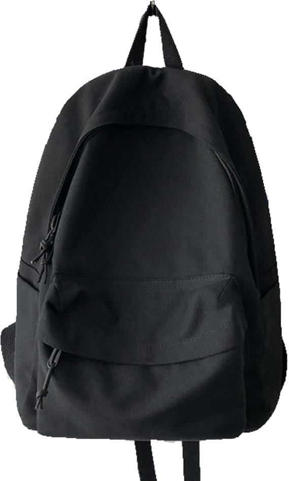 Backpack for Women Black College Cute Aesthetic Laptop Backpack Men Teacher Work Lightweight Casual Daypack Backpacks Anti theft Computer Gym Backpacks with Laptop Compartment