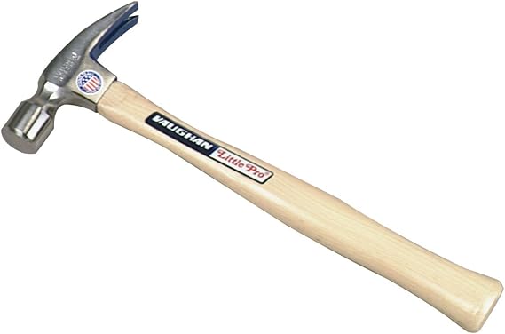 Vaughan 122-01 9 10-Ounce Little Pro Rip Hammer, 10-Ounce, Hickory Handle
