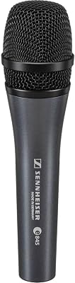 Sennheiser Pro Audio e845 Extended High Frequency Response Supercardioid Microphone