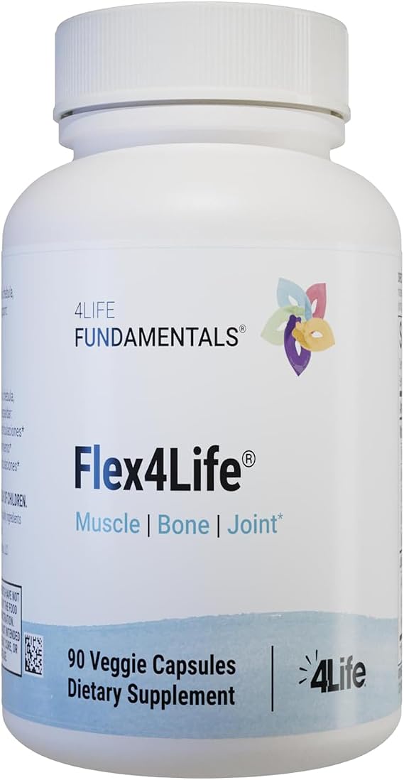 4Life Flex4Life Muscle Bone Joint Supplement with Bromelain & Turmeric