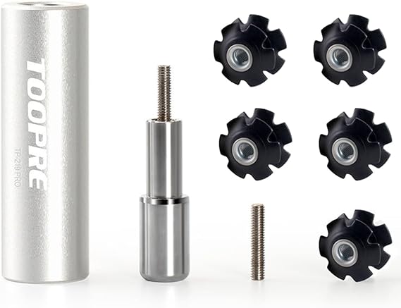 GOLDEAL TOOPRE Bicycle Fork Star Nut Setting Installer with Free Spare Special Screw and 1 Free Star Nut (for 7/8",1",1-1/8")