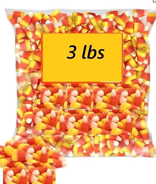 Classic Candy Corn, Halloween Candy, Classic Fall Treats, 48 Ounce Bag. Made With Real Honey. Goodness For Over 100 years