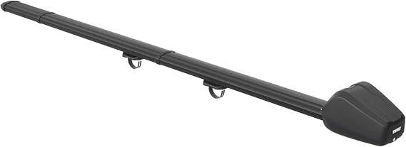 Thule RodVault Fishing Rod roof Rack - Carries Fully Rigged Fly rods up to 10ft - Padded and Lockable Reel Box - Fits Large Guides - Quick and Easy Installation - Corrosion-Resistant Aluminum