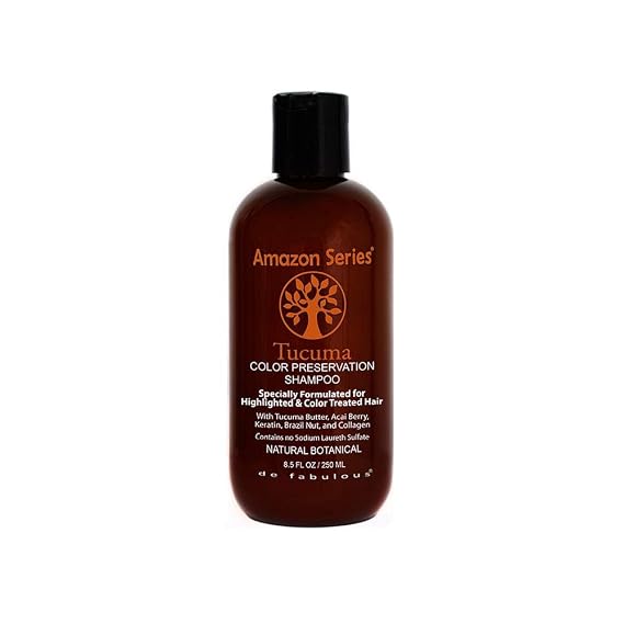Amazon Series Tucuma Color Preservation Shampoo, 8.5 Fluid Ounce