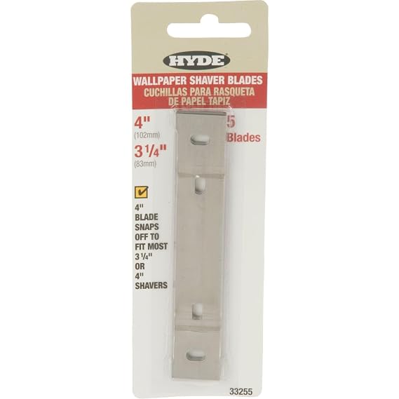 HYDE TOOLS 33255 Uiver Shaver Repl Blade