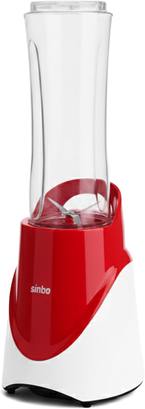 Sinbo SHB-7508 Kırmızı Shake Take One | 300W Taşınabilir Smoothie Blender | 570 ml Spor Şişe - Çelik Bıçaklı Karıştırıcı