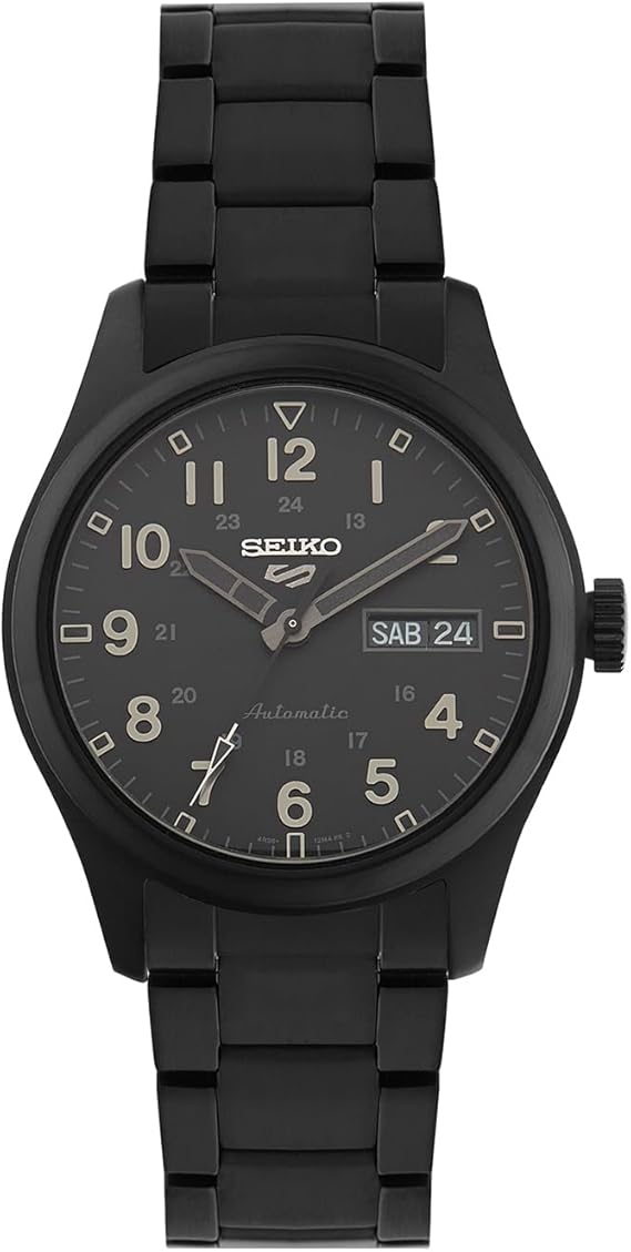 Seiko 5 Sport Automatic Black Dial Mens Watch SRPJ09K1