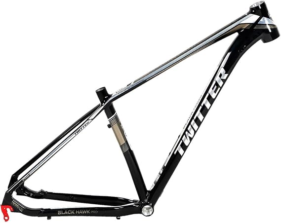 Hardtail Mountain Bike Frame 17'' MTB Frame 27.5/29er Aluminum Alloy Disc Brake Bicycle Frame Tapered Head Tube Routing Internal