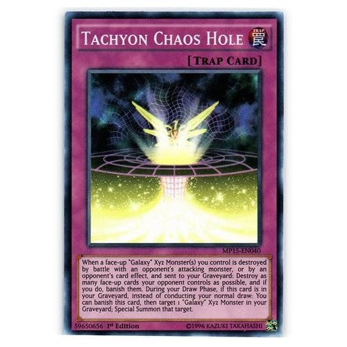 YU-GI-OH! - Tachyon Chaos Hole MP15-EN040 - Mega Pack 2015-1st Edition - Super Rare