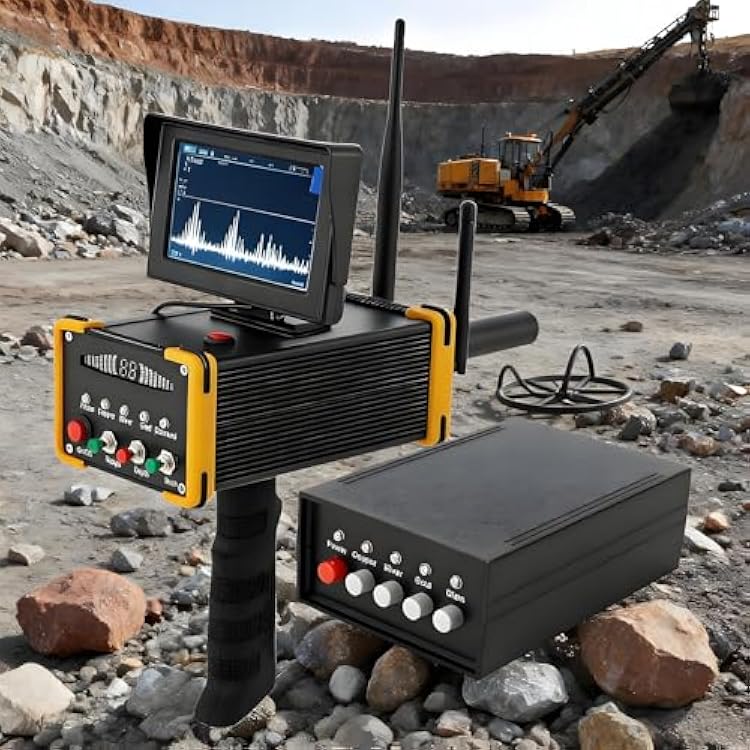 Metal Detector for Adults,Professional Higher Accuracy Gold Detector WLcd Display,3248ft Intelligent Remote Search Location Detection Underground Metal Finder,for Treasure Hunting Yellow