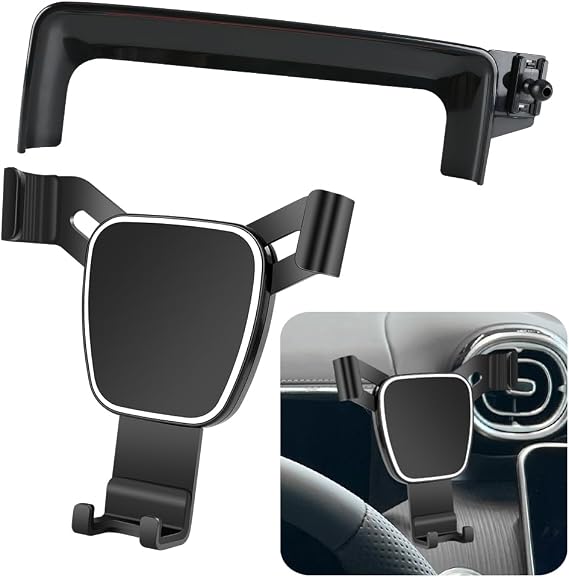 Car Phone Holder for Mercedes Benz C Class 2022-2026,GLC 2023-2026,CLE 2024-2026 Sedan Wagon Auto Accessories Navigation Bracket Interior Decoration Screen Dash Board Mobile Cell Mount case