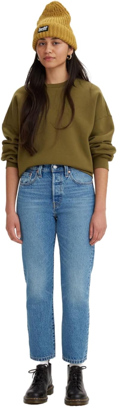 Levi's 501 Crop Jeans Jean Pants Women