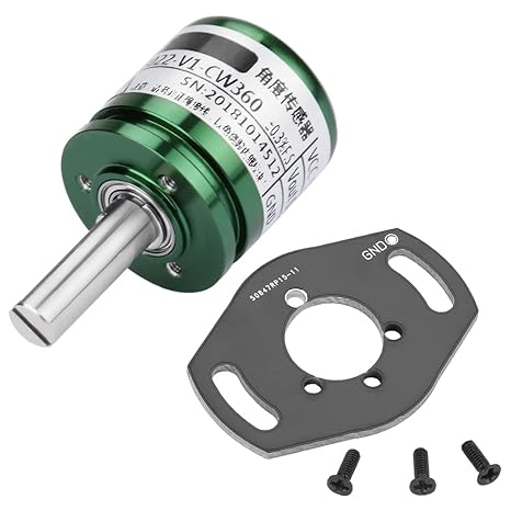 Hall Angle Sensor, 0.088 Resolution 360 Rotatable Hall Effect Position Sensor, 0-5V Output Full Circle 12Bit