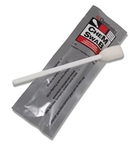 Chemtronics CS25 Chemswab Presaturated Swabs, 25/Pkg