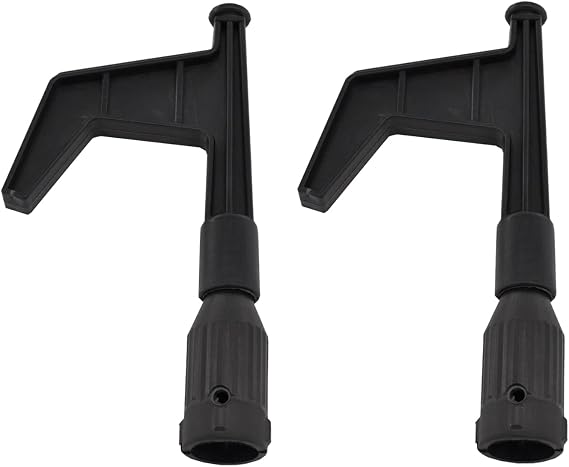 ISURE MARINE Boat Hook End Attachment Black Nylon Hook Replacement for Boating Accessories Extension Pole 2Pcs