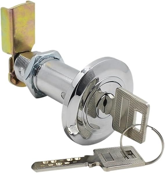 High Security fire Door Lock Cylinder with 2keys Safe Lock core Length 60mm 70mm 80mm Fire Safe cam Lock(Height 80mm)