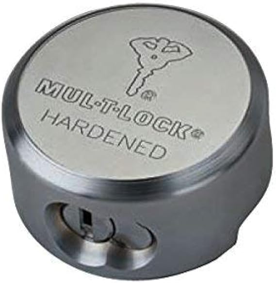 Mul-t-lock TR 100 "Hockey Puck" padlock (Keyed Different)