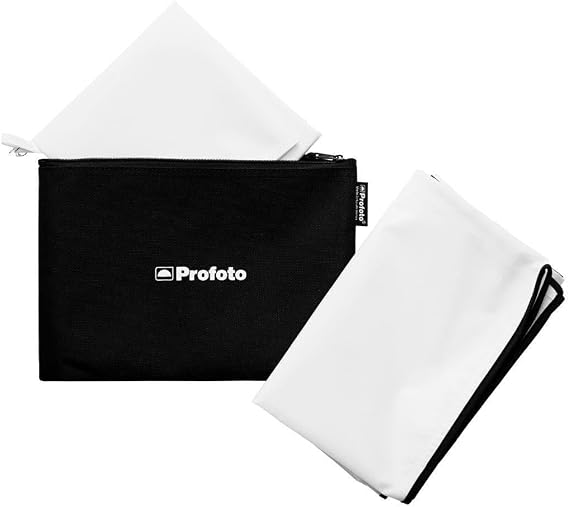 Profoto 3x4' Softbox Diffuser Bundle, 0.5 Stop, Inner and Outer, Pouch | For Profoto 3x4' Rectangular Softbox, 0.5-Stop Diffusion, Inner Plus Front Diffusers, Hook-and-Loop Attachments, Soft Pouch