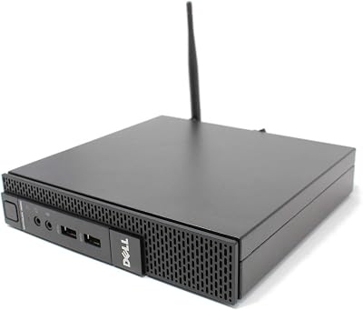 Dell Optiplex 3020 Micro Desktop Computer Ultra Small Tiny PC, Intel Quad Core i5-4590T, 8GB RAM, 256GB SSD, WiFi, HDMI, Windows 11 Pro Renewed