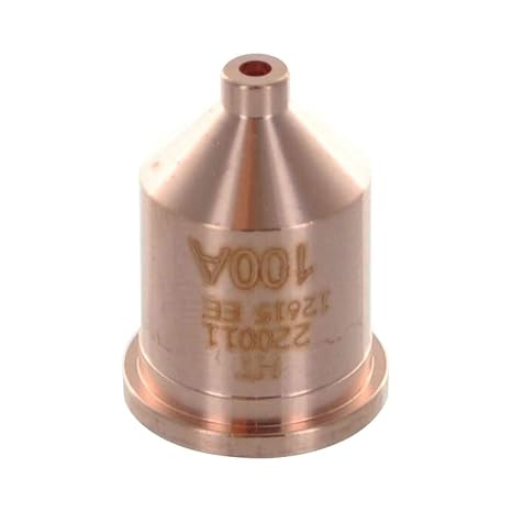 Hypertherm 220011 Nozzle for T100 100 Amp Shield Coaxial, 5 Pack
