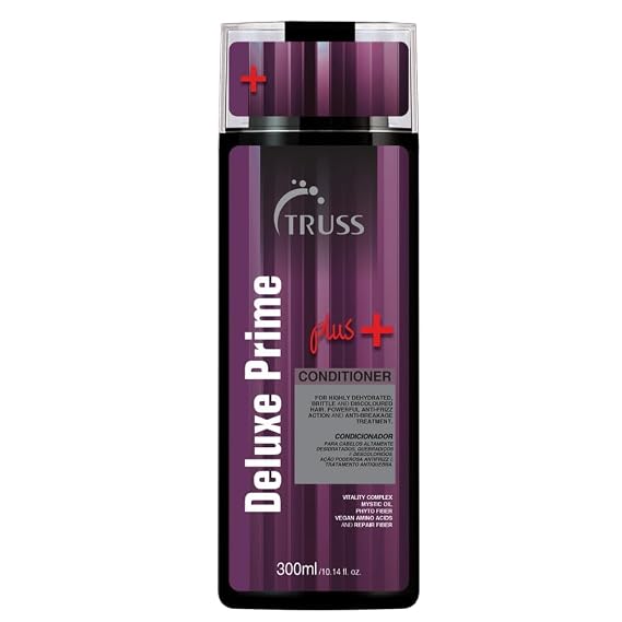 TRUSS Deluxe Prime + Deep Conditioner, Anti Frizz Anti Hiar Treatment, 10.4 oz
