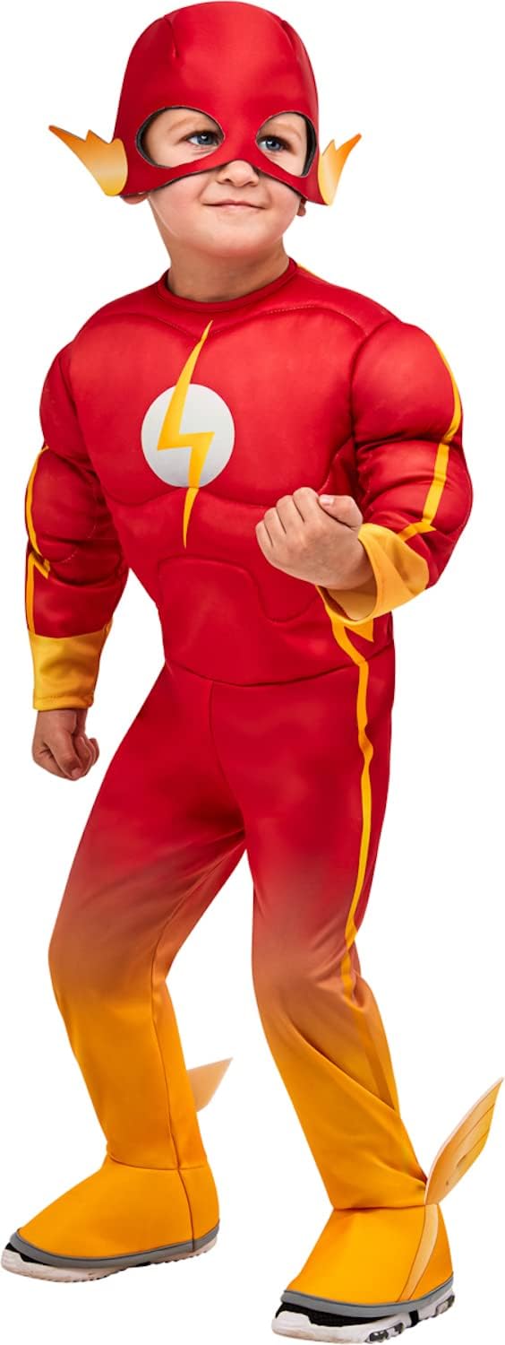 Rubies DC League of Super Pets: The Flash Costume for Toddlers, Boys 4T
