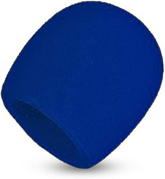 Microphone Windscreen, Ball Style (WS-1BL), Blue