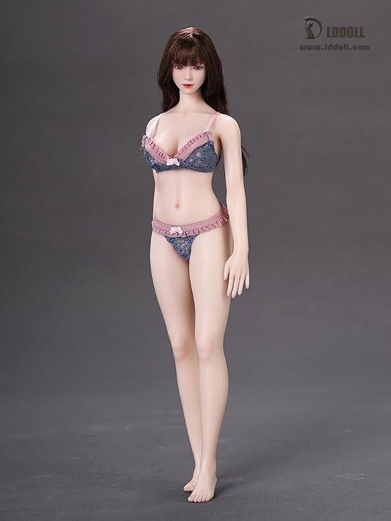 1/6 Figure, Female, Ultra Flexible, Seamless, Bare Skin, Silicone Fingers + Makeup, 6.3 gal 28 L, Connectable HT, Toys, Super DUCK Head Finger Wire, Mechanical Skeleton + Real Makeup, Normal White Close to DD White Skin, Close to White Skin, i8toys