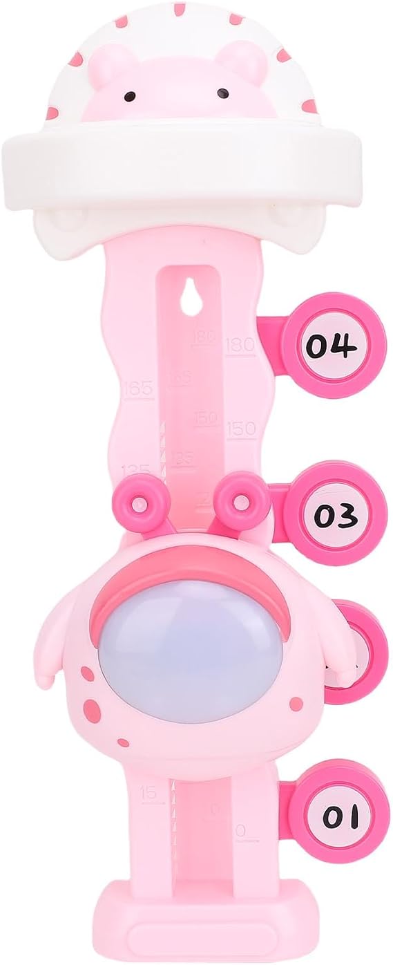 Alomejor Kids Touch High Counter, Adjustable Height Digital Display Touch Jumping Trainer for Children, with Interactive Scoring Games for Motor Skills Development