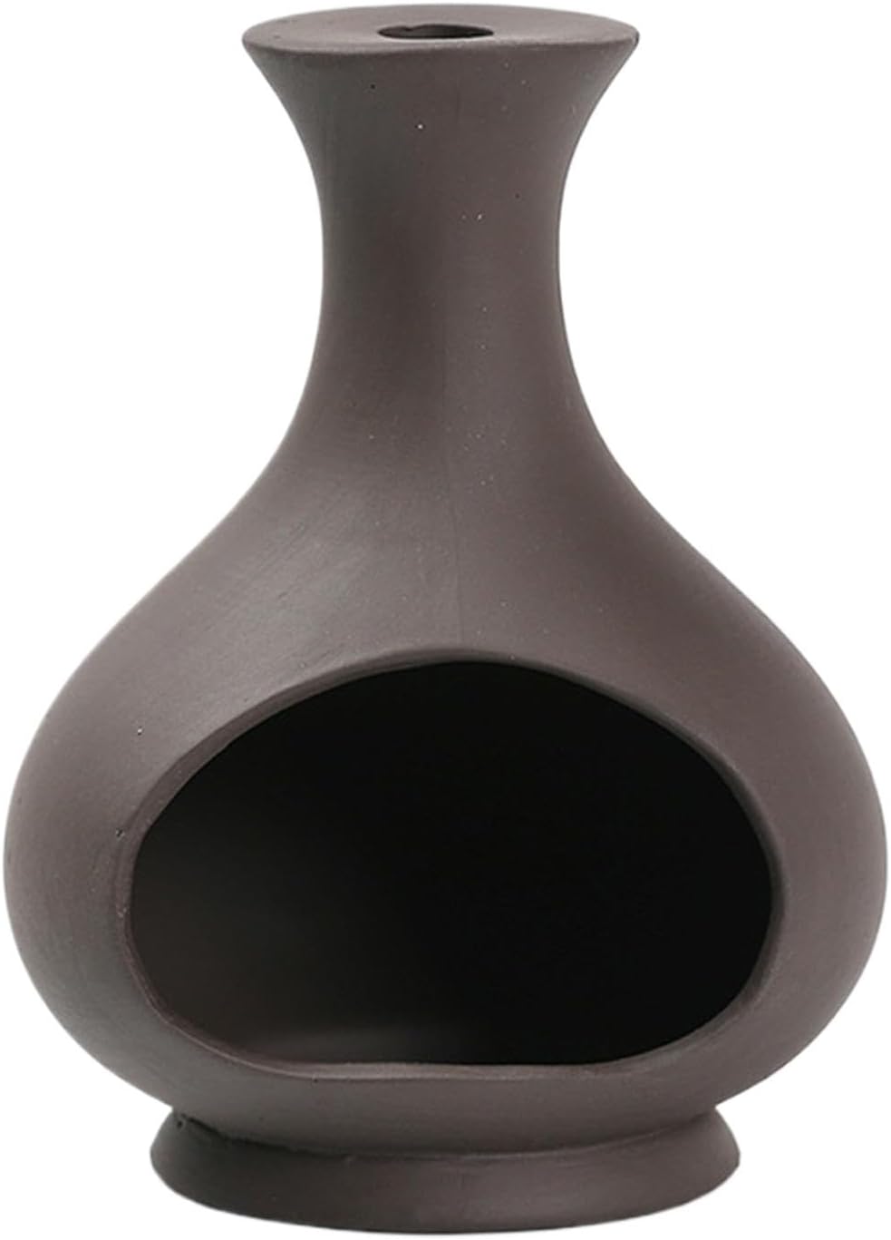 Incense Holder, Santo Burner Tray, Decorative Ceramic Stick, Lightweight Portable Smudge Bowl, Cone Shaped Incense Tray for Indoor, Outdoor, Home, 4.8"