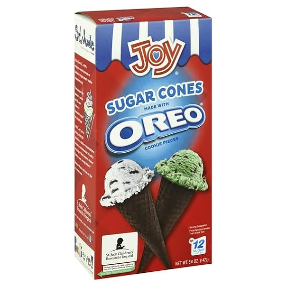 Joy, Sugar Cones, 12 Count