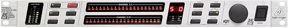 Behringer FEEDBACK DESTROYER PRO FBQ2496 Automatic and Ultra-Fast Feedback Destroyer/Parametric EQ with 40 FBQ Filters and 96 kHz Audio Performance