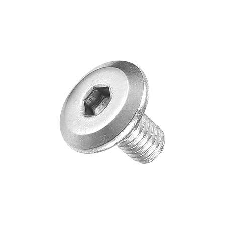 METALLIXITY Flat Head Hex Socket Cap Screws M3-0.5x4 100Pcs