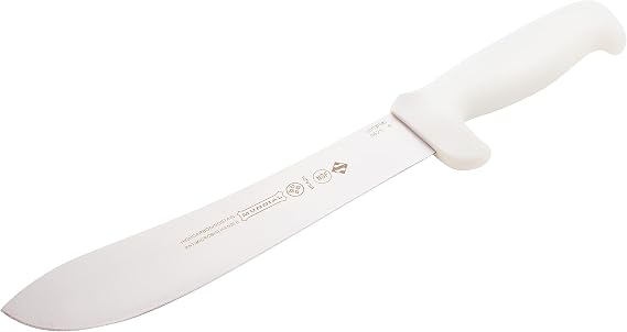 Mundial 5600 Series 8-inch Butcher Knife with White Handle