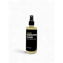 Perfecting Toner - Hydrating & Brightening Facial Mist with Rose Water, Aloe, Witch Hazel & Vitamins A, C, E - 4 Fl Oz (Pack of 1)